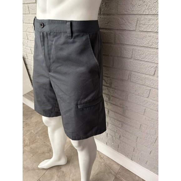 Izod Golf Gray Men’s Flat Front High Rise Golf Shorts Size 38 - Picture 5 of 8